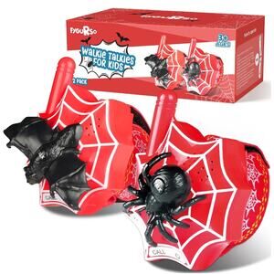 Spider Bat Toy Kids Walkie Talkies 2 pack